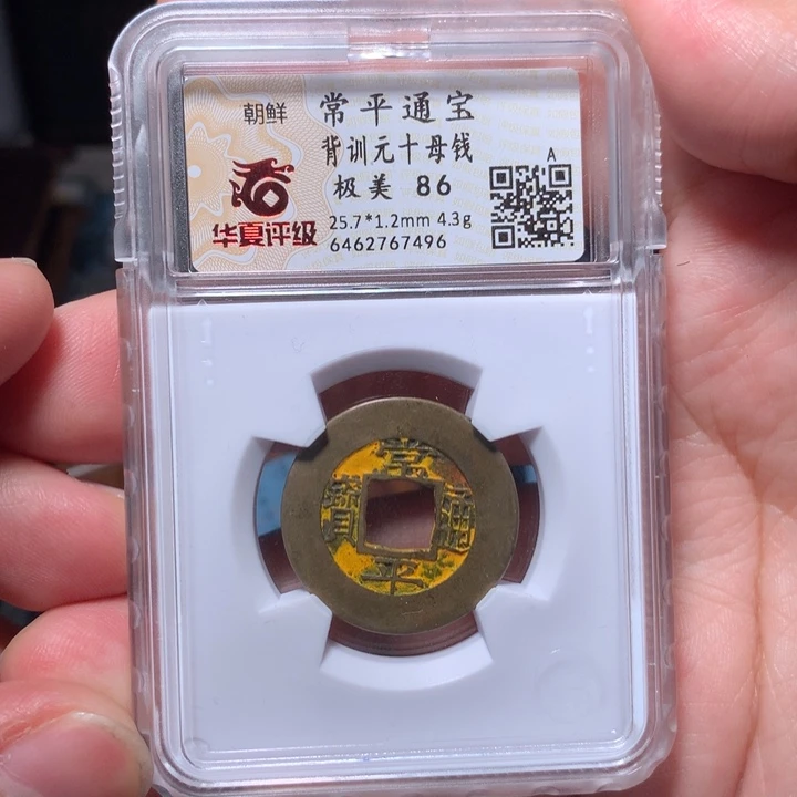 铜琳琅古泉常平母钱7496