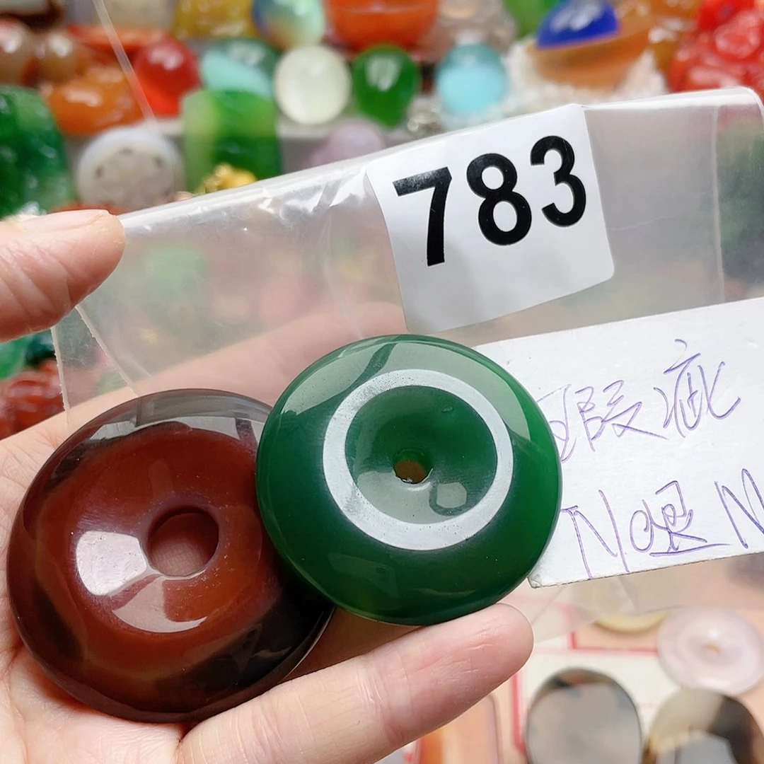合金颈饰玛瑙/玉髓珍