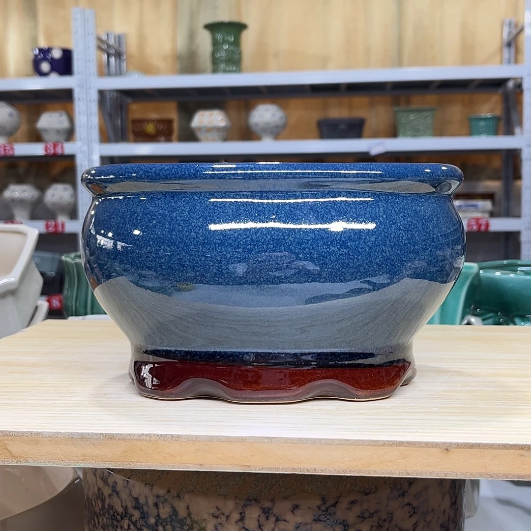 陶瓷绿植多肉微瑕花盆口径20*13*12