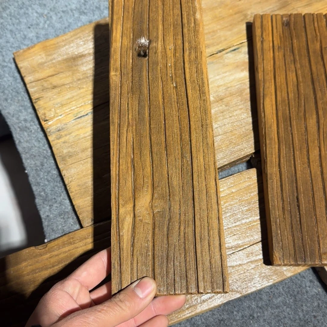 灰***鸟木风化茶盘一物一拍