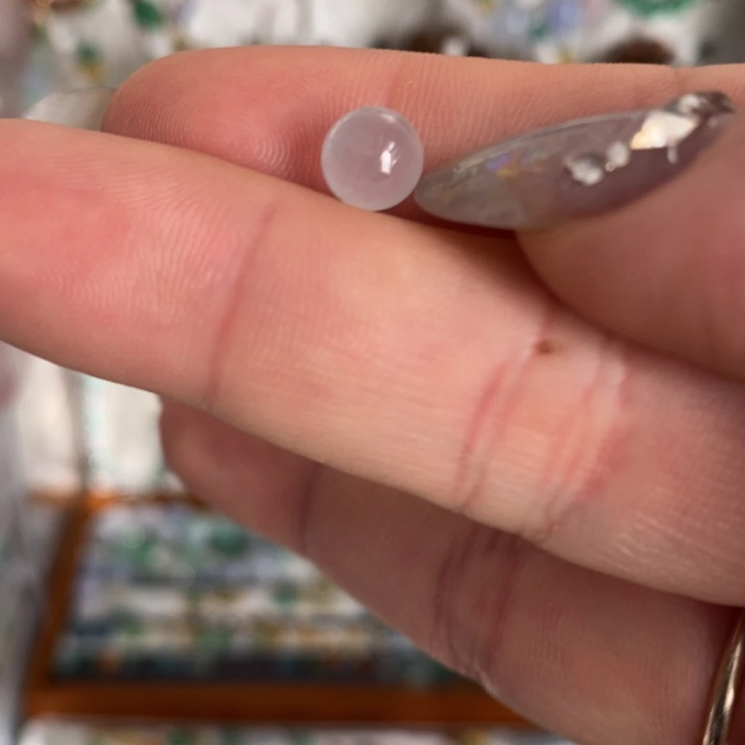 翡翠未镶嵌手链卡7.2