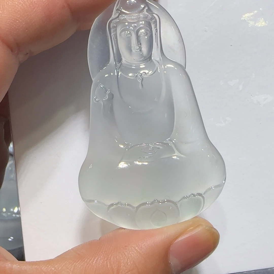 翡翠颈饰18K金镶嵌天然