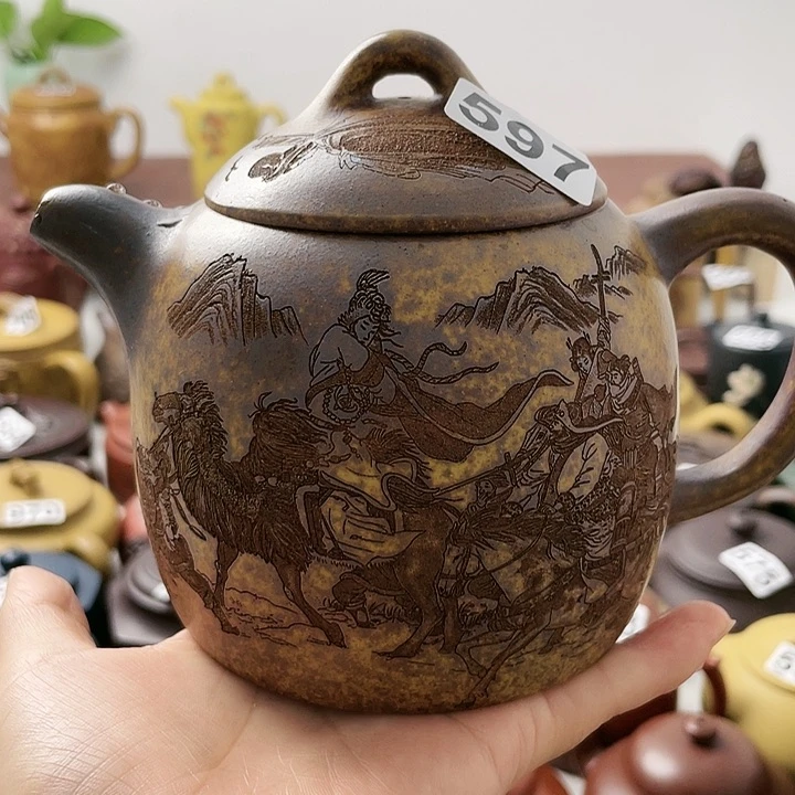 茶壶紫砂紫砂微瑕