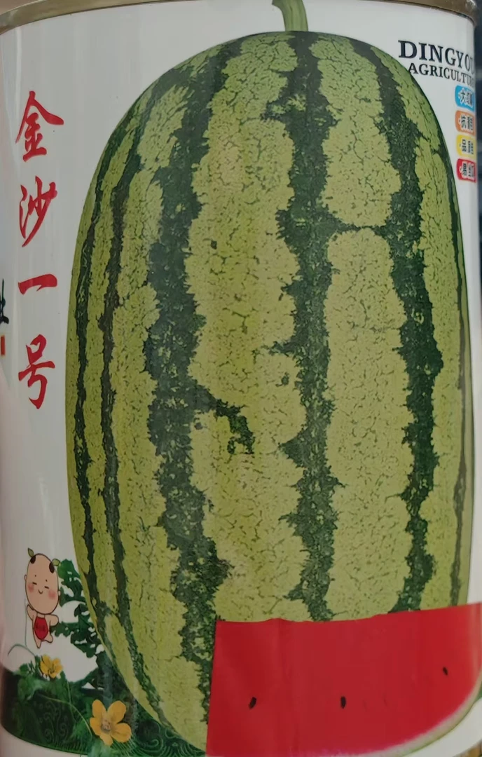 抗病高产硒沙瓜种子新红宝金沙1号开杂2号鼎盛1号