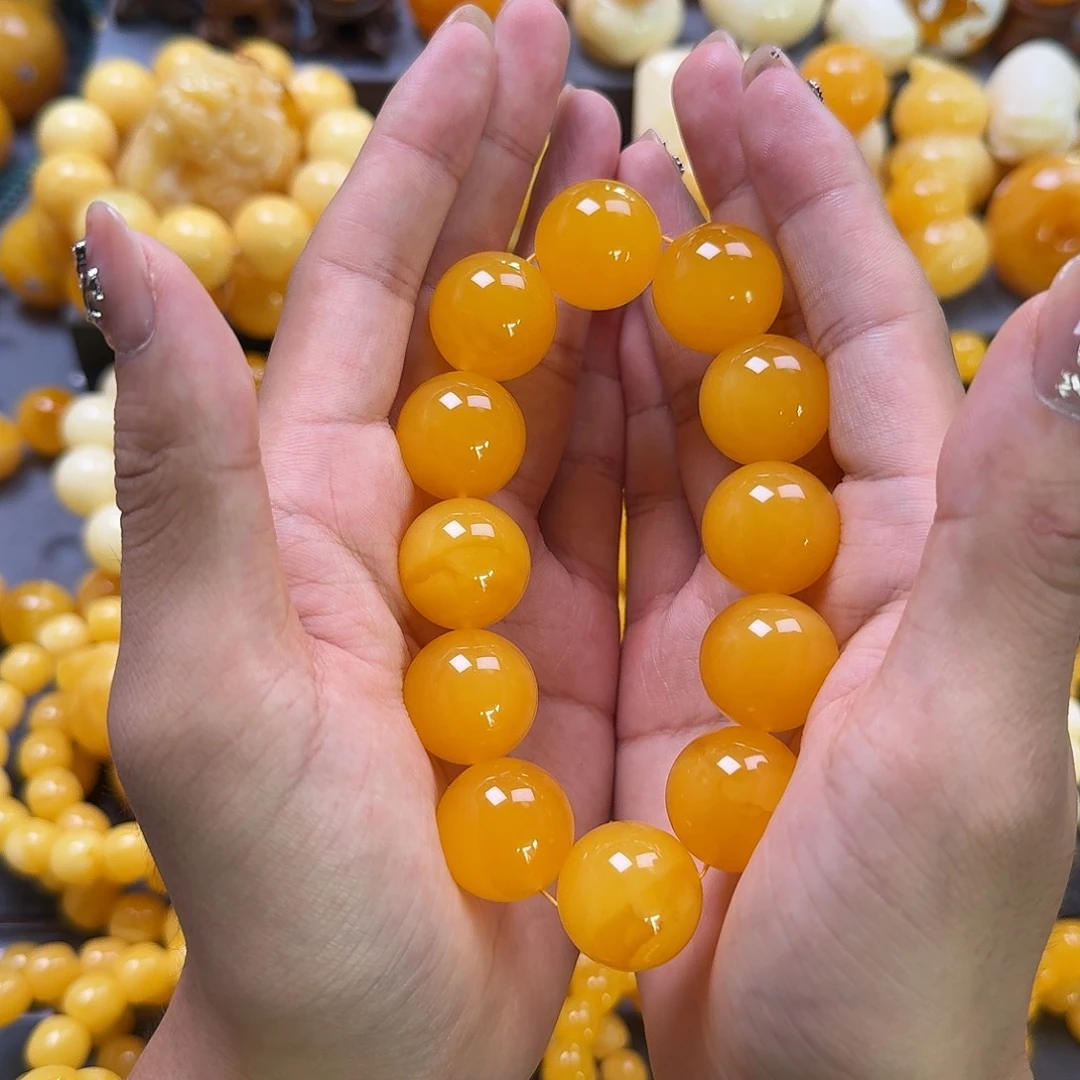 未镶嵌蜜蜡珠宝奇石同料20.6mm