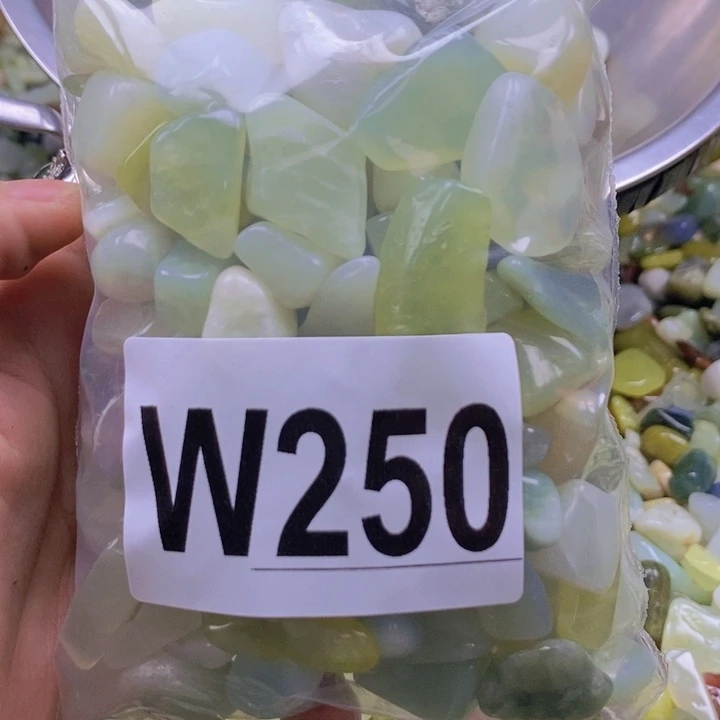 未镶嵌岫玉鱼缸石