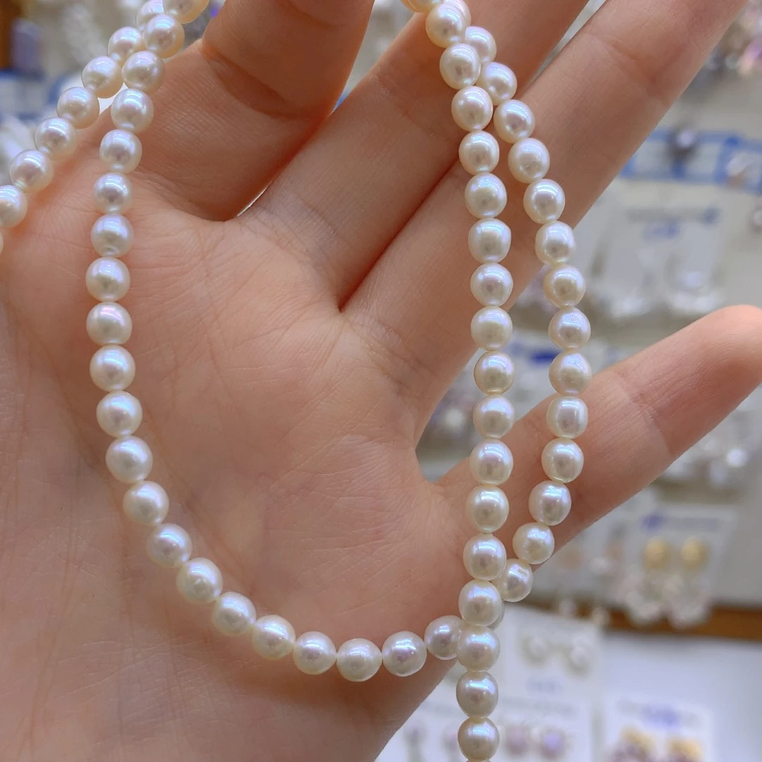 淡水珍珠颈饰合金