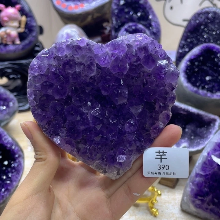 未镶嵌珠宝半成品紫晶