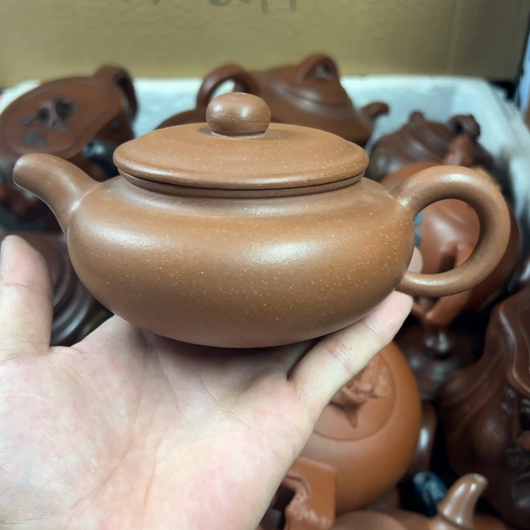 茶壶紫砂宜兴原矿紫砂壶300毫升容量