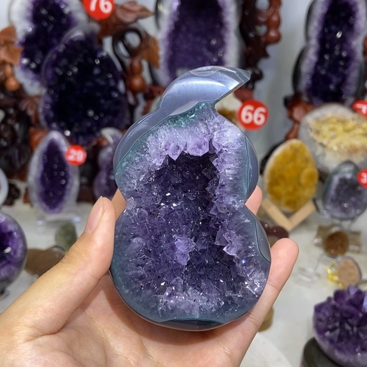 紫晶大型摆件（非配饰）未镶嵌