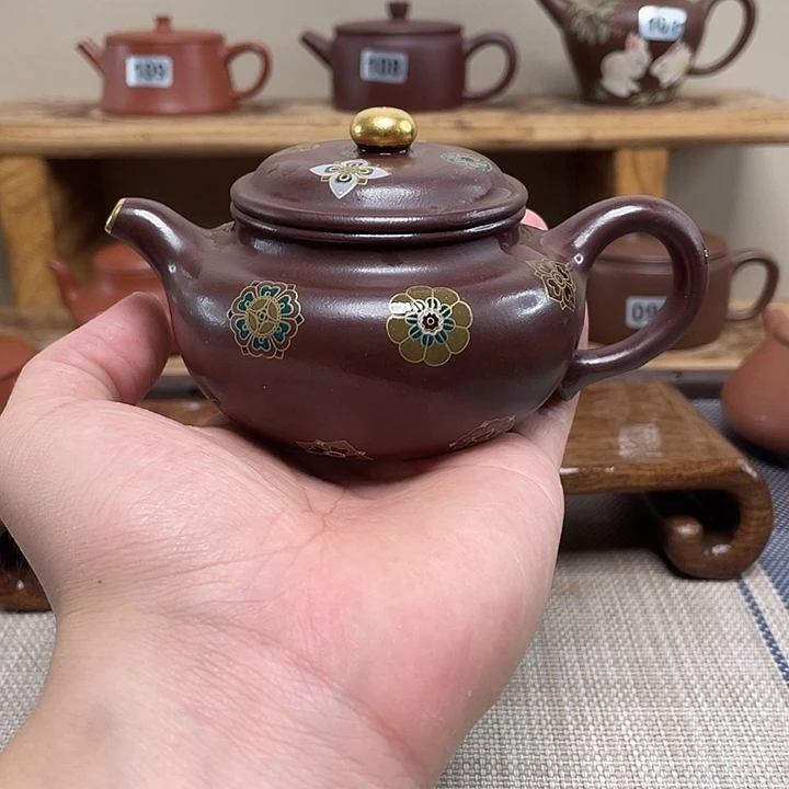 茶壶紫砂原矿手工紫砂壶