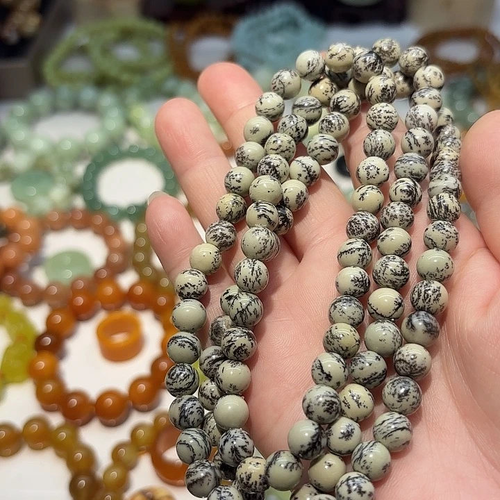 蛇纹石玉未镶嵌手串