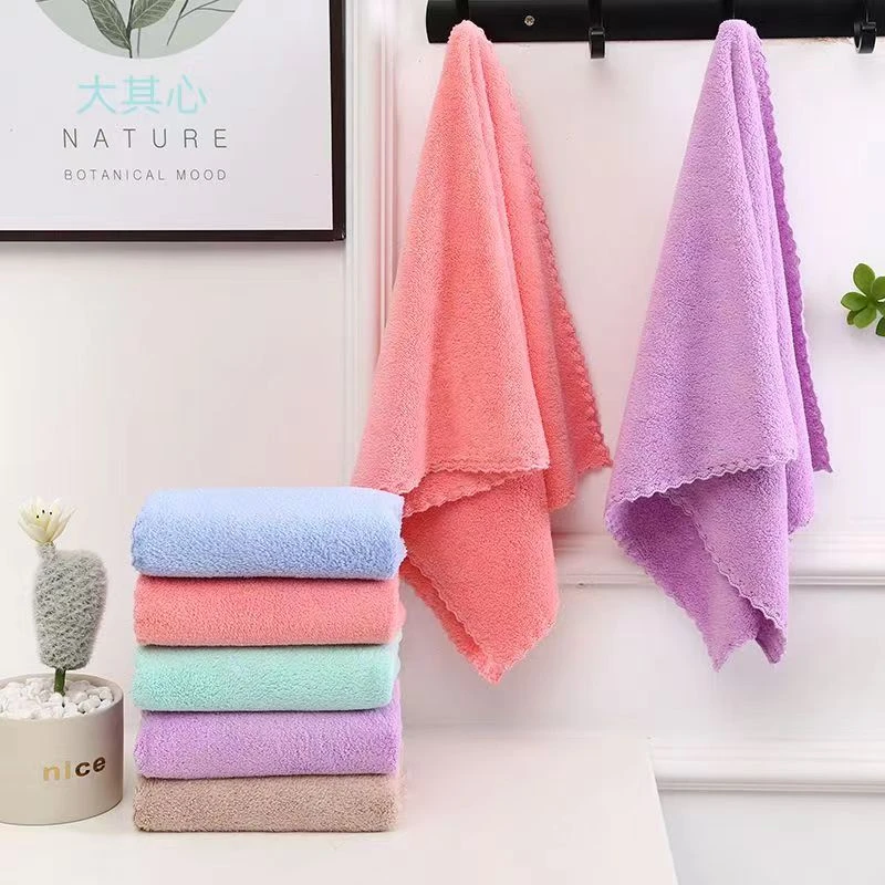 毛巾吸水珊瑚绒毛巾柔软亲肤
