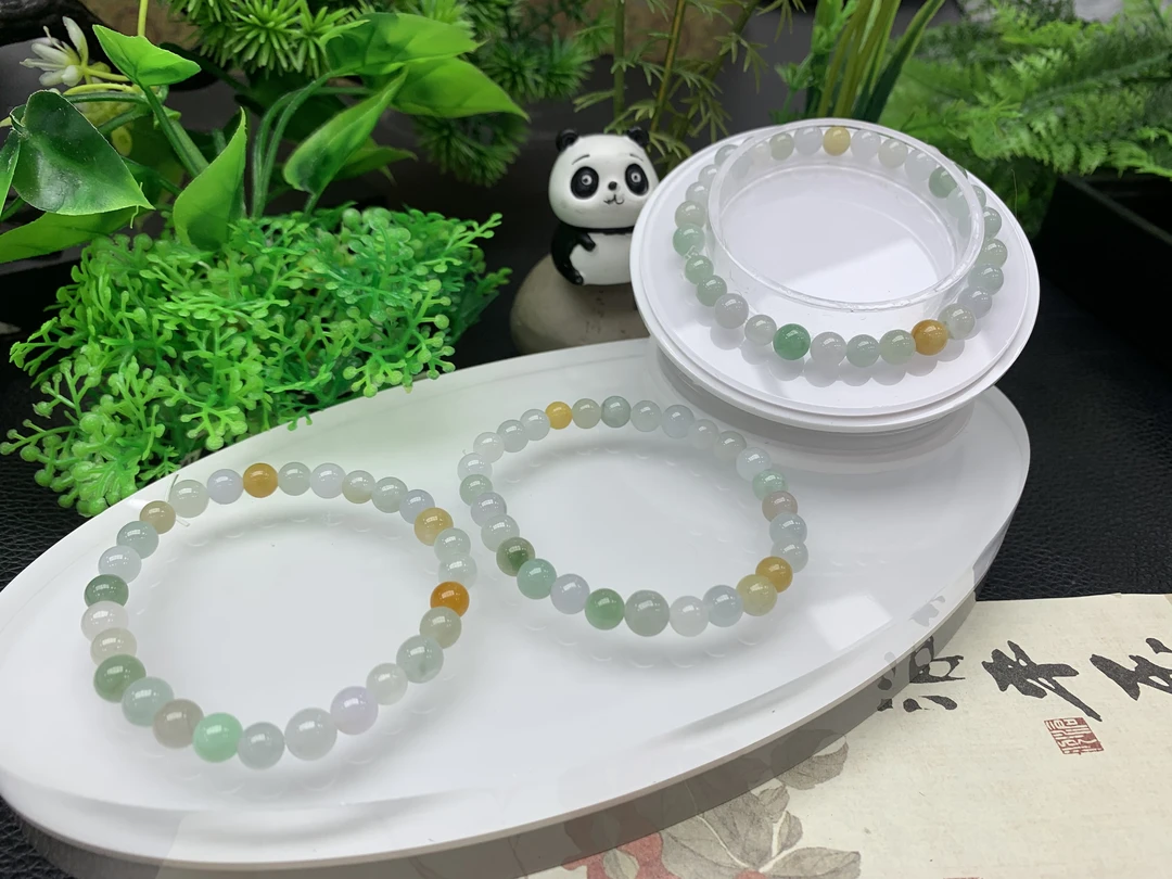 多宝翡翠珠串FL213/多样性发其一CP