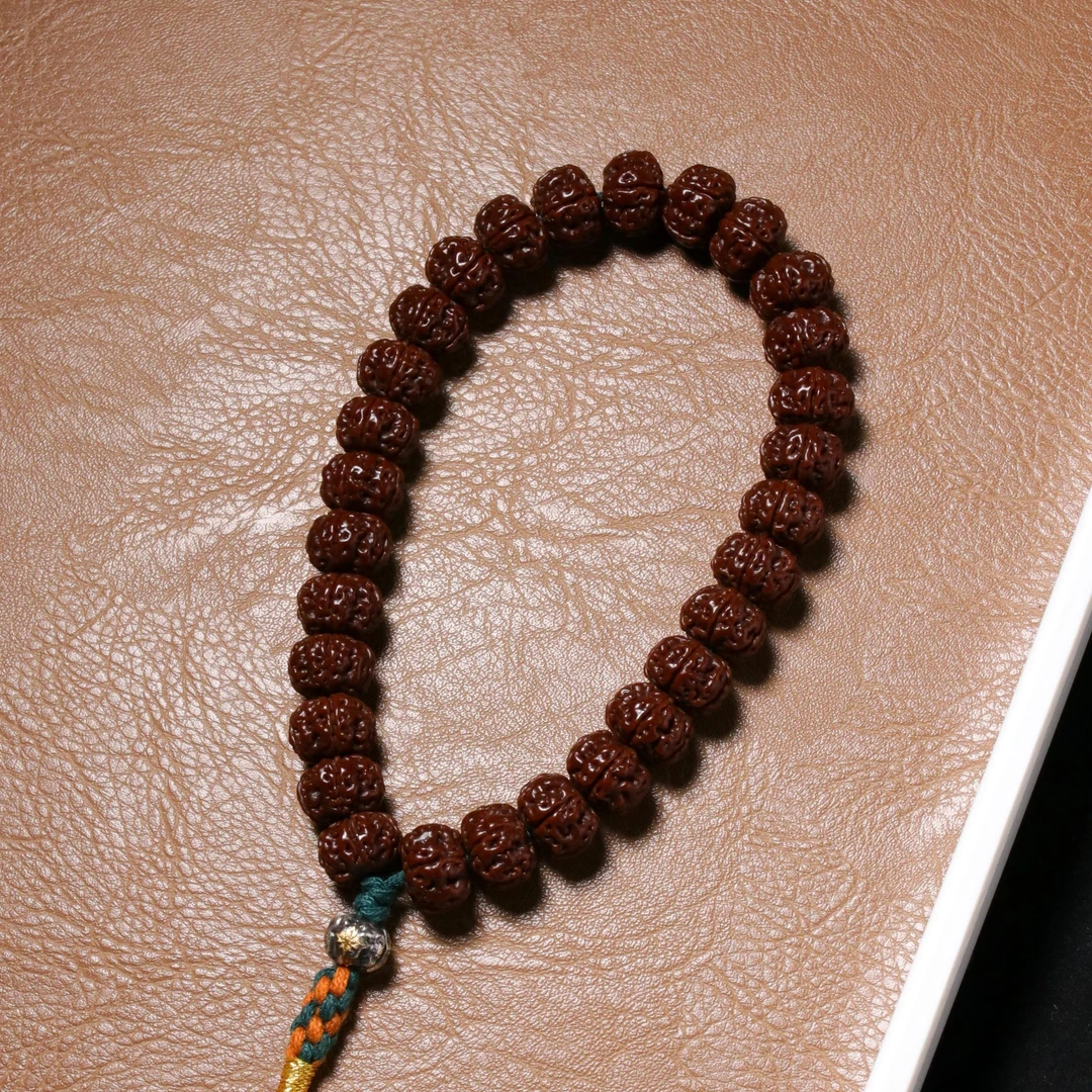 【红串专场】【老树王】S级·11mm勿里达老树王红串全品手持手串S4