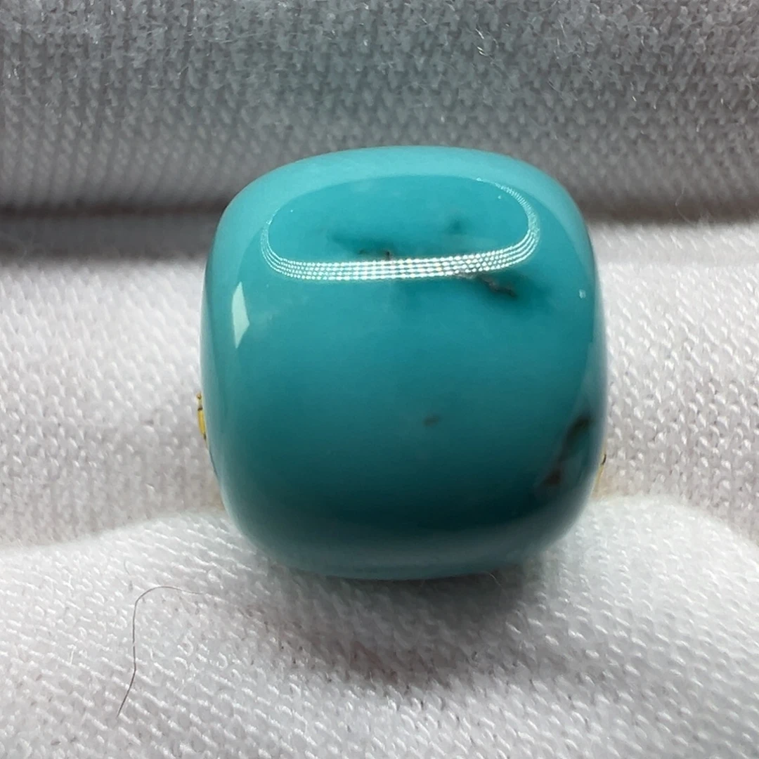 绿松石未镶嵌配饰10.5×9.4
