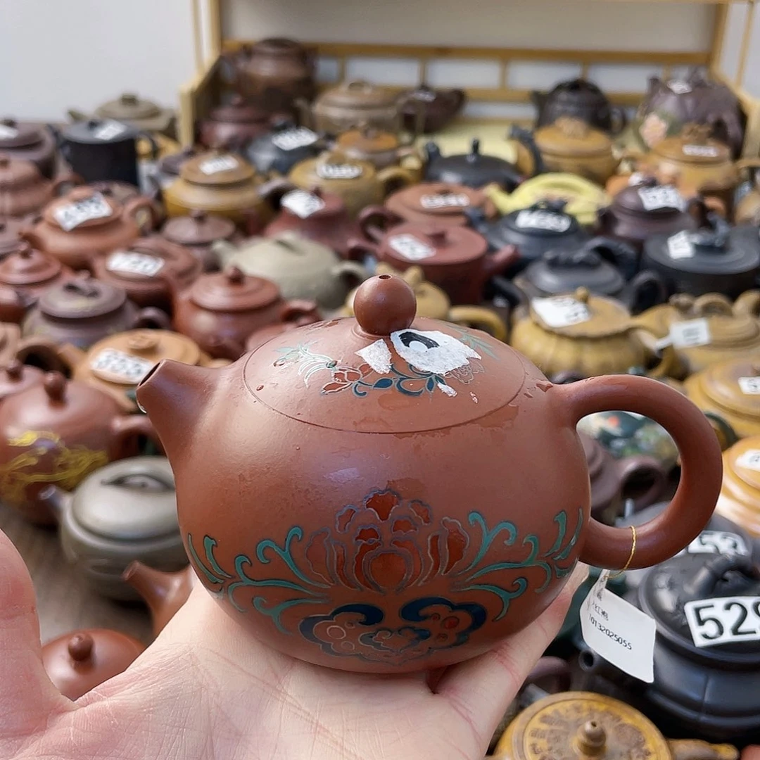茶壶紫砂子**暇紫砂微瑕