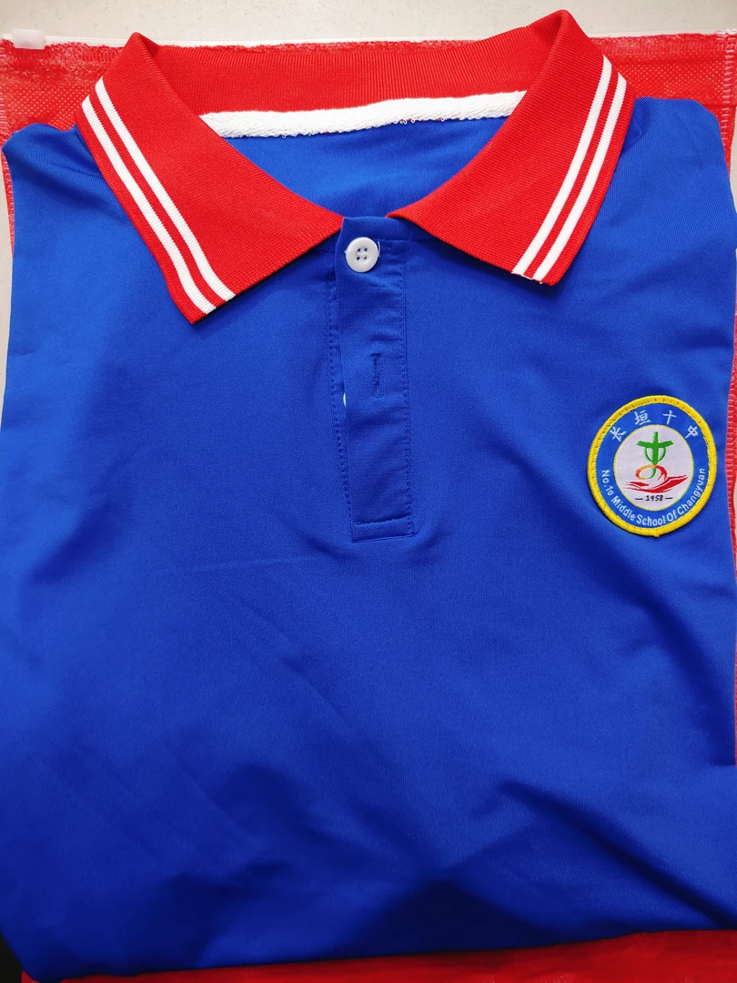 十中凯杰学生冰丝校服短袖