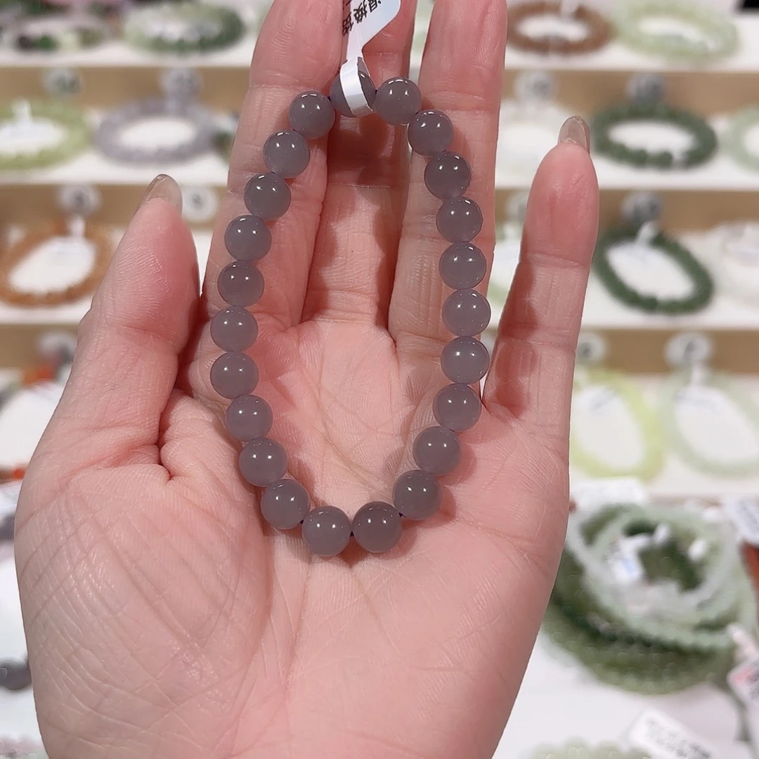 和田玉手链未镶嵌V