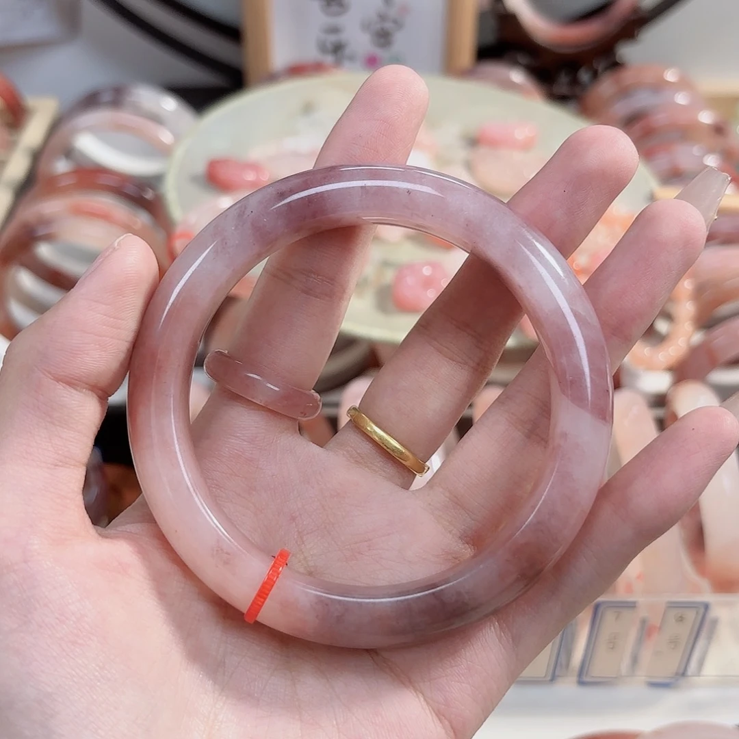 石英质玉手镯未镶嵌橙*