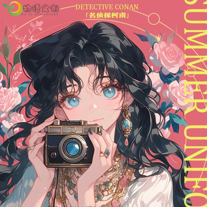 【强娶】物语文创 香风与繁花名侦探柯南A6色纸 二创默认代拆