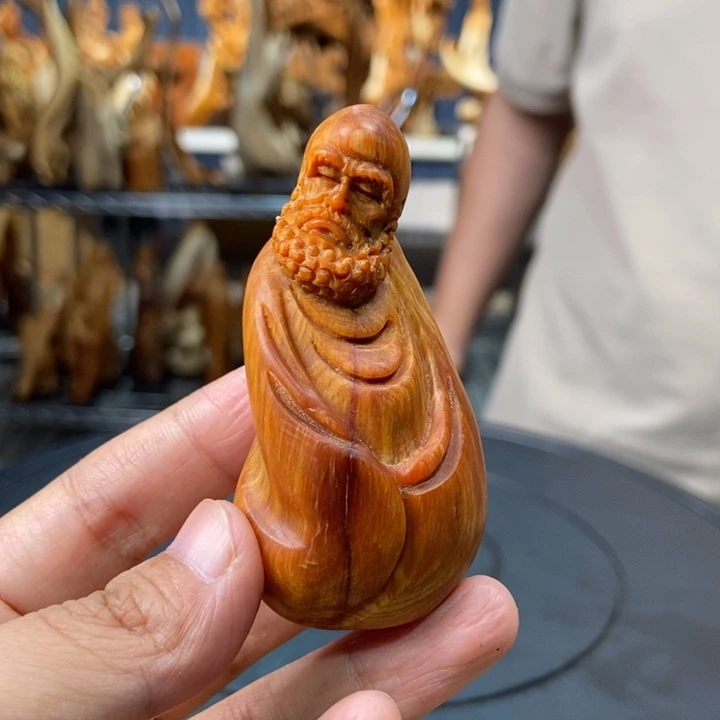 柏木（崖柏）手把件