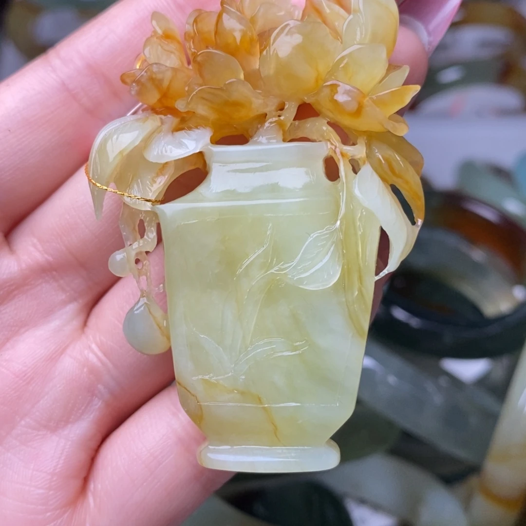 蛇纹石玉未镶嵌纯天然岫玉