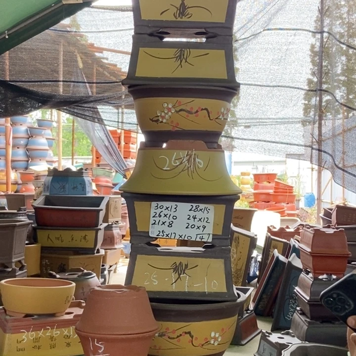 紫砂花盆紫砂紫砂