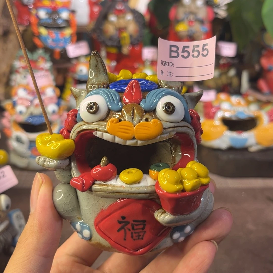泥塑纯手工茶宠摆件