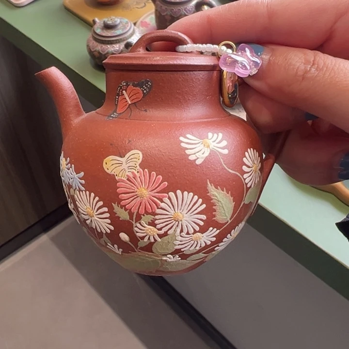 茶壶紫砂紫砂的味道很好闻