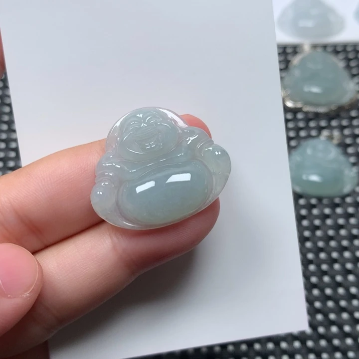 颈饰未镶嵌翡翠佛公