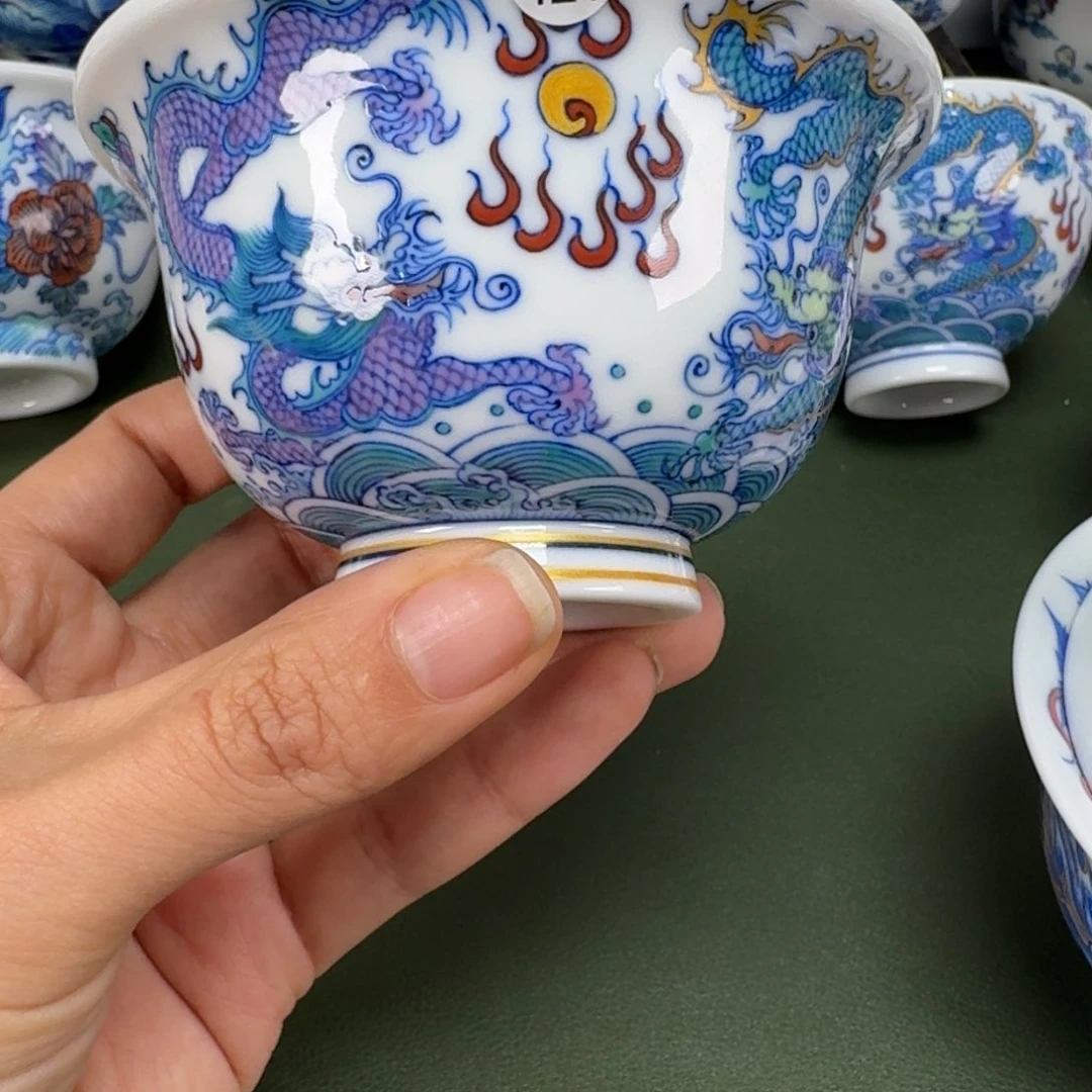 沙沙手工手绘茶具121