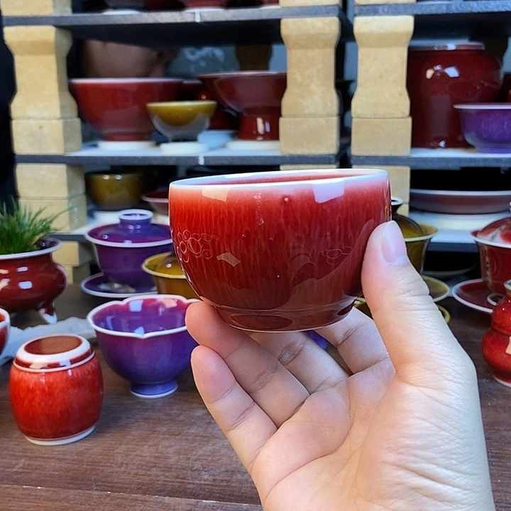 陶瓷景德镇名陶坊原矿郎红