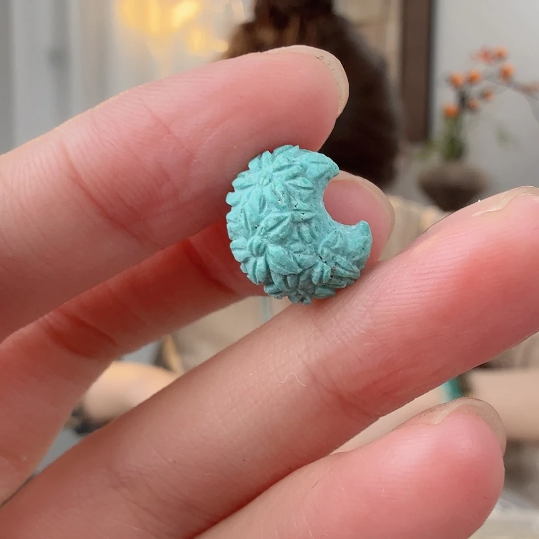 绿松石未镶嵌珠宝半成品