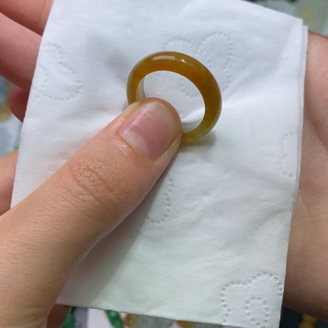 定制翡翠未镶嵌戒圈16