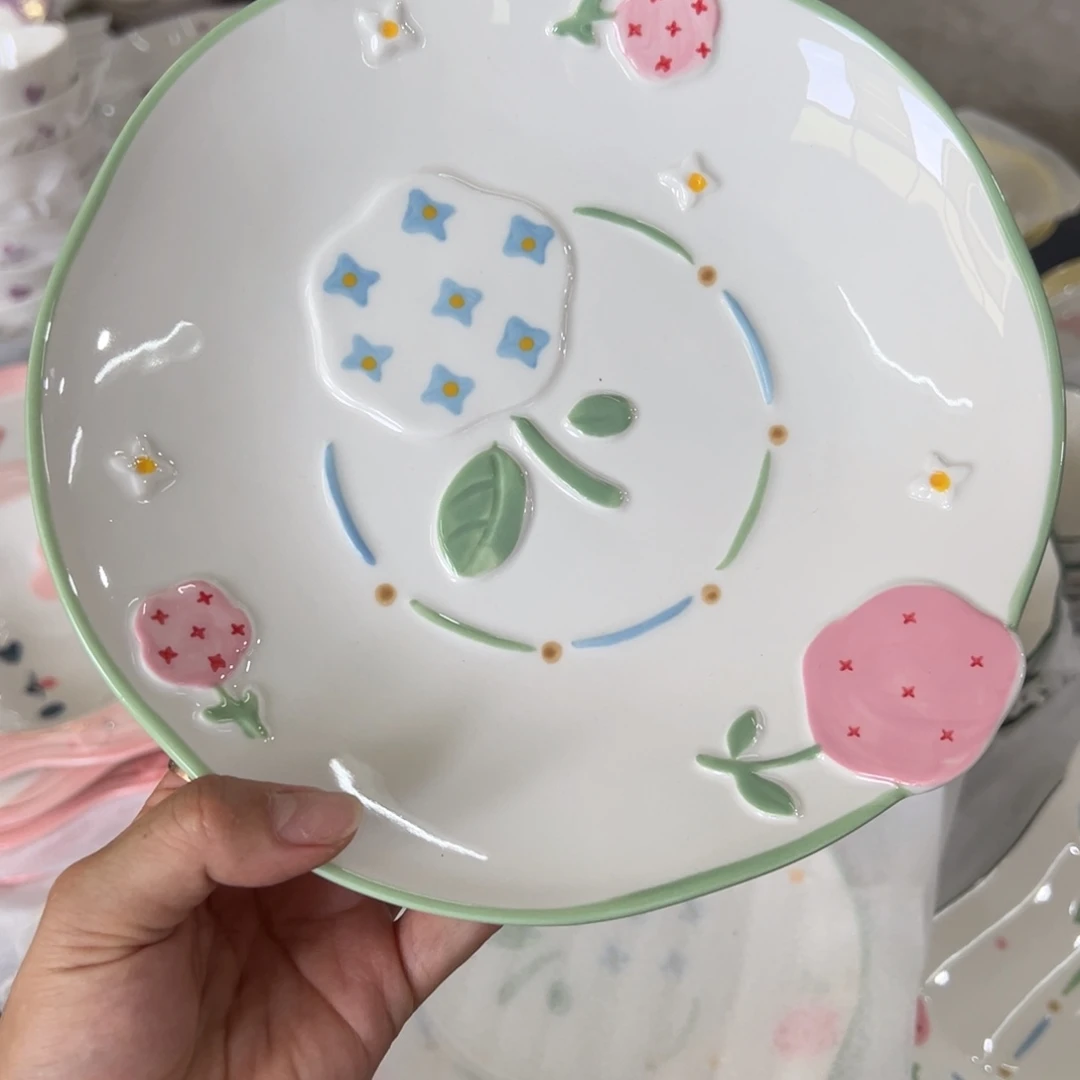 摆件高温陶瓷釉下彩正品