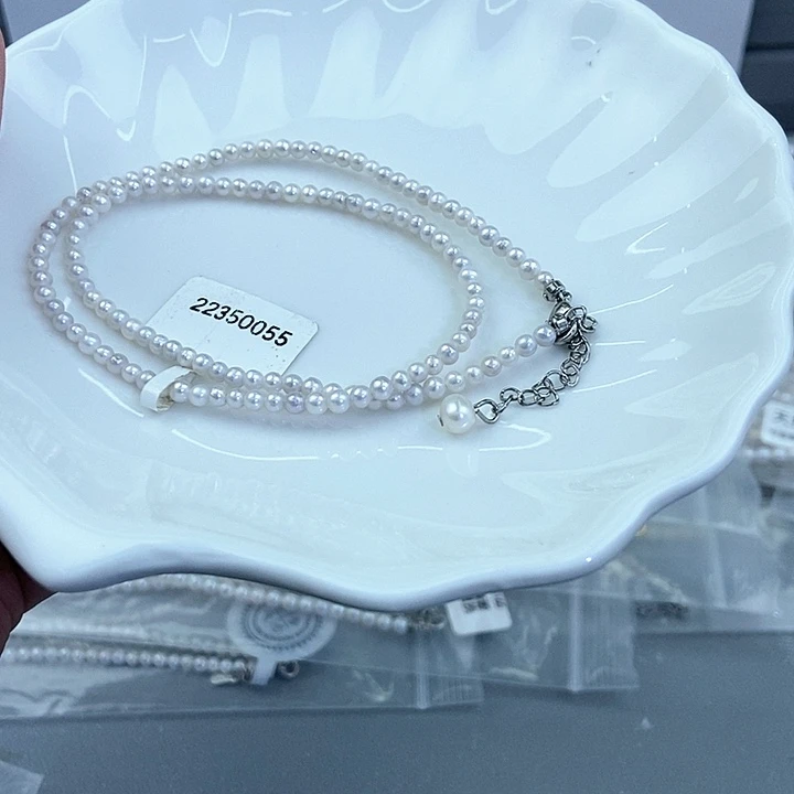 未镶嵌颈饰淡水珍珠