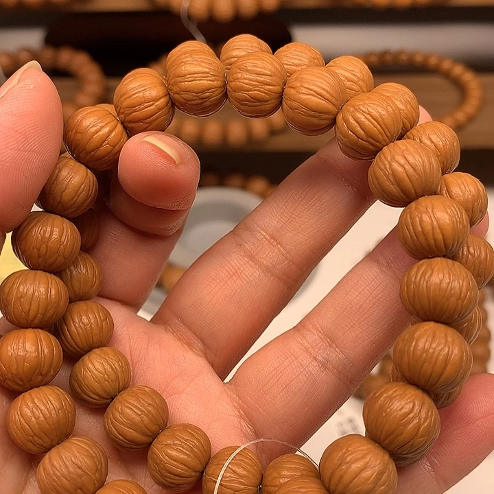 龍***】猴头核桃把件12+土