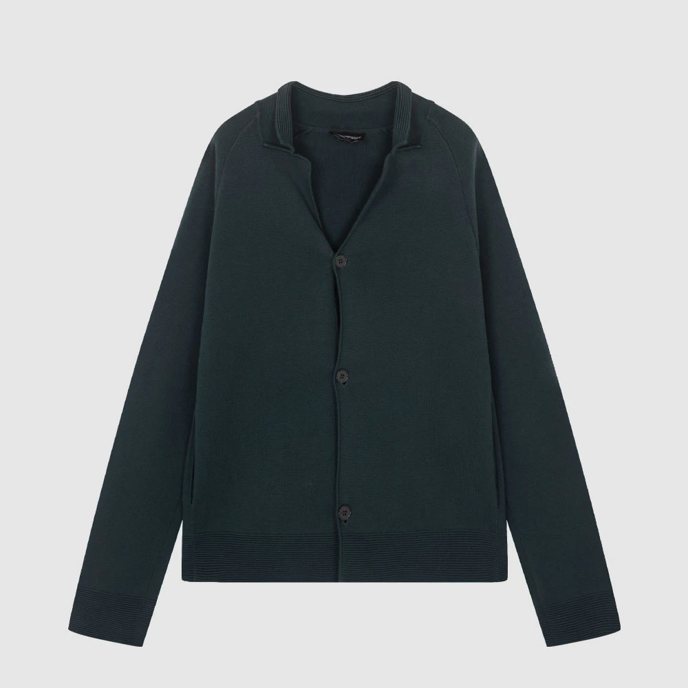 EMPORIO ARMANI EA阿玛尼V领男外套毛衫针织衫3X1G031M18Z0555