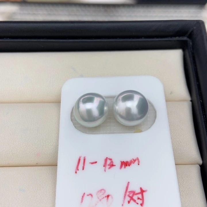 海水珍珠裸珠澳白11-12