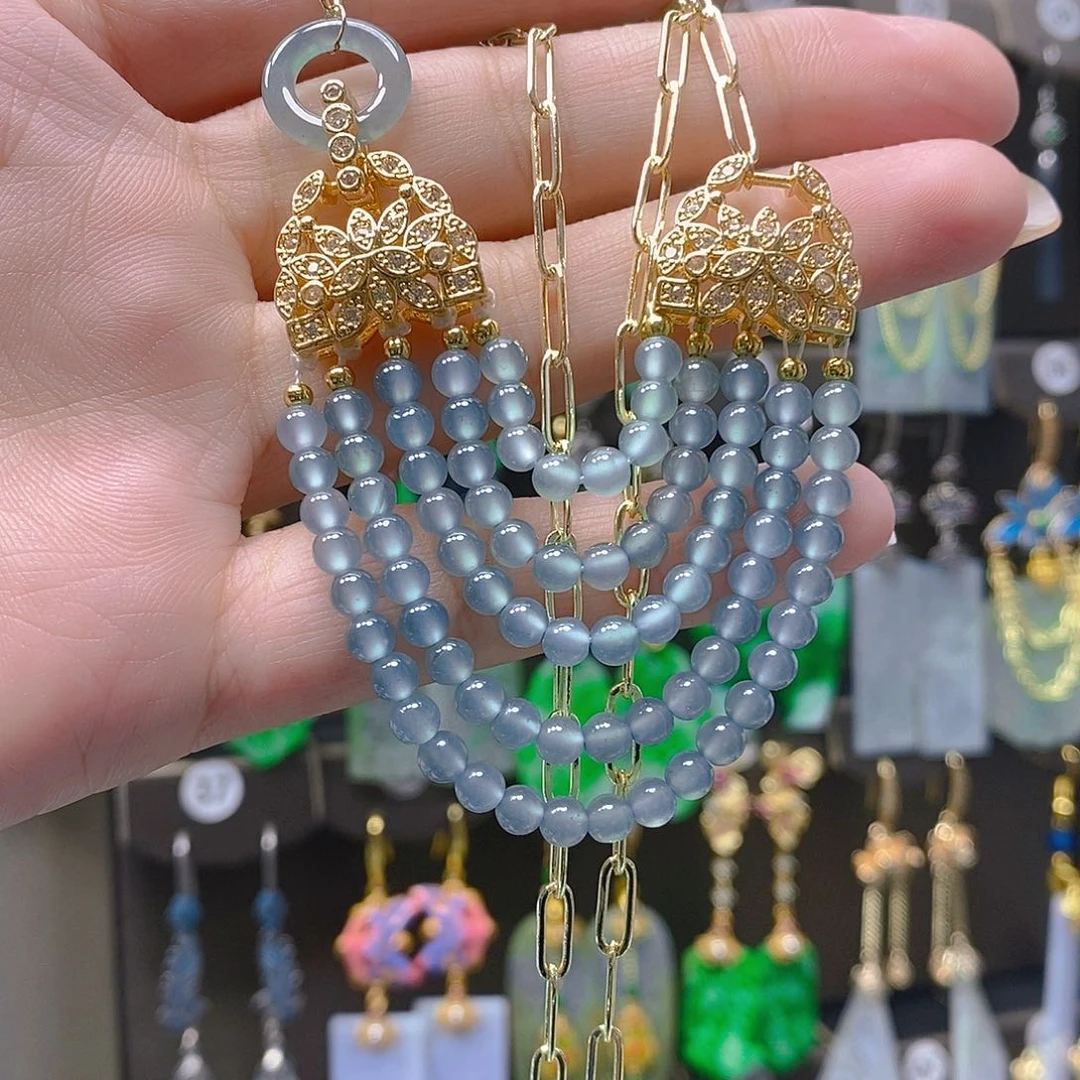 未镶嵌翡翠耳饰翡翠