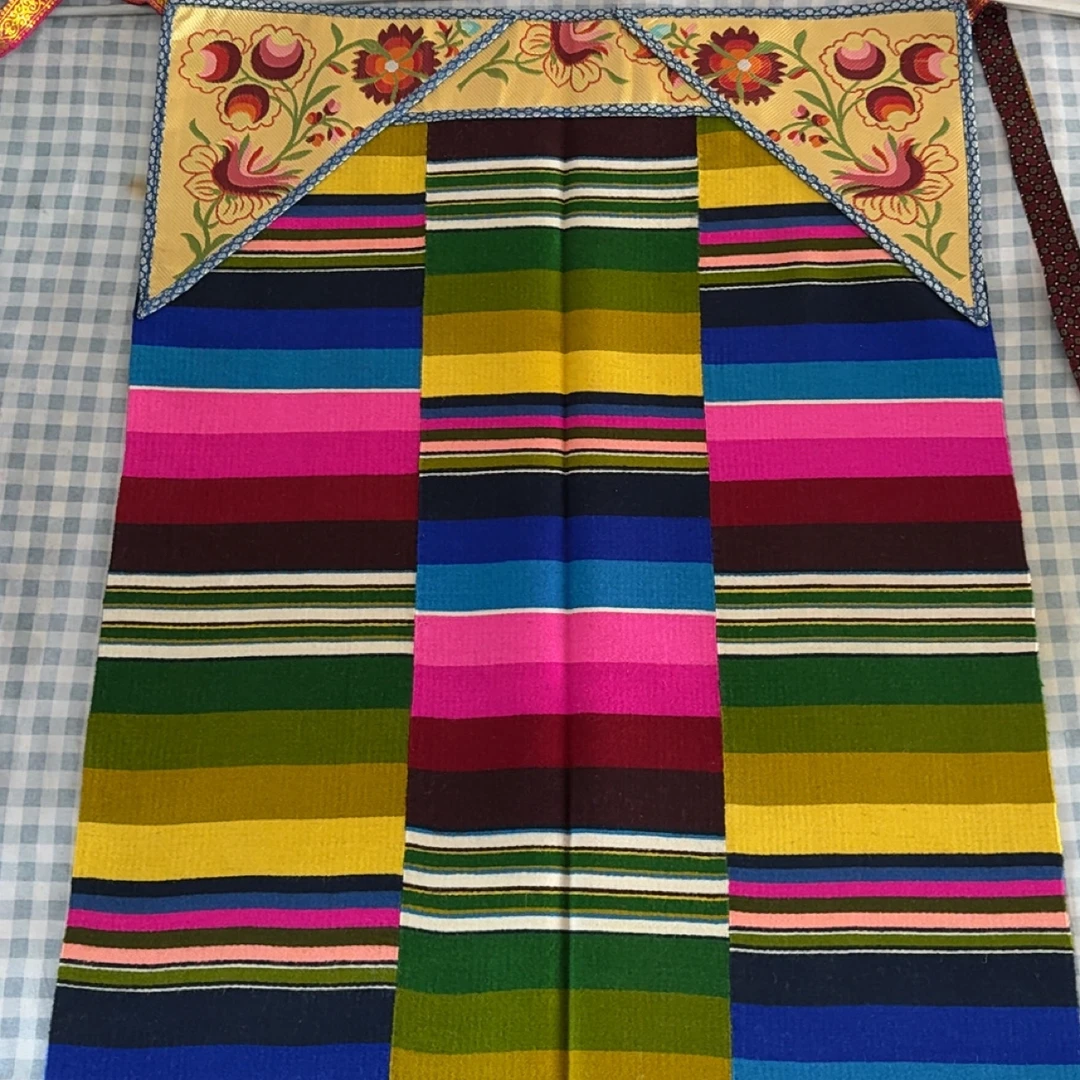 杰德秀纯手工邦典 新款 羊毛氆氇材质