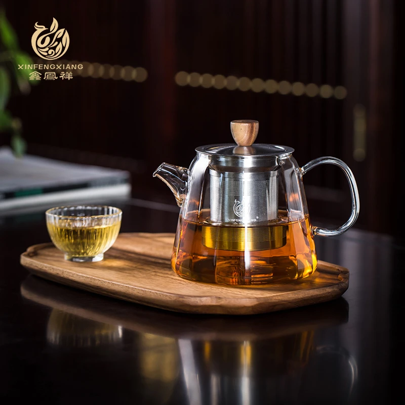 乐雅泡茶壶不锈钢内胆泡茶壶400毫升