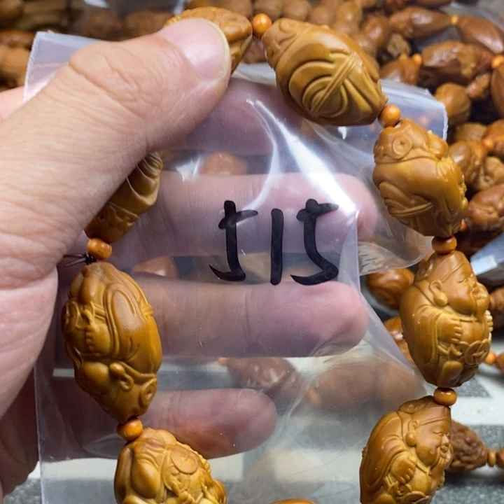 橄榄核手串/手链橄榄核雕工艺手串