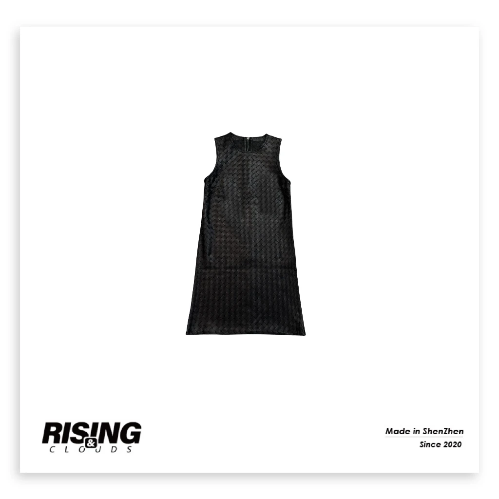 【小法】深圳显瘦休闲编织无袖连衣裙020020GT