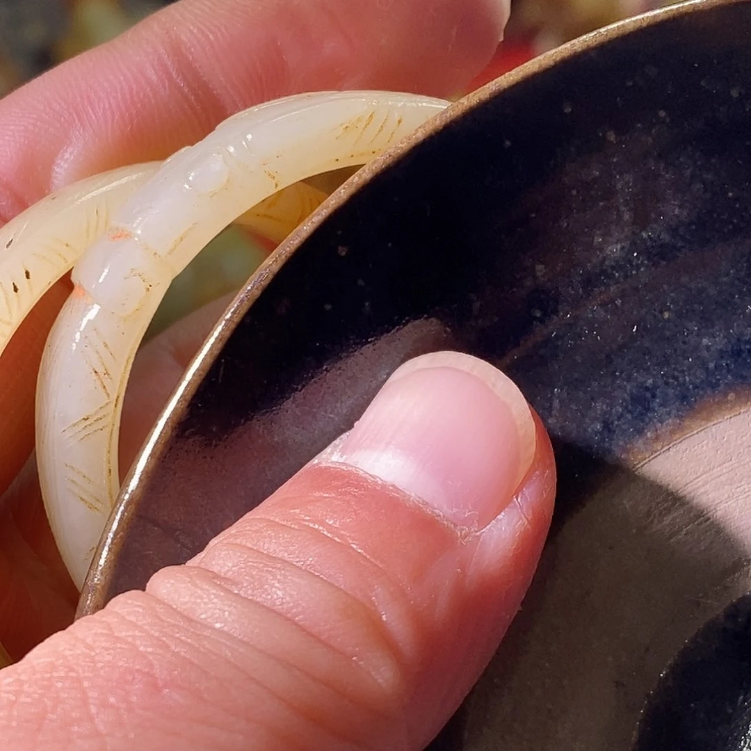 瓷片闲**鹤富甲天下富甲天下！