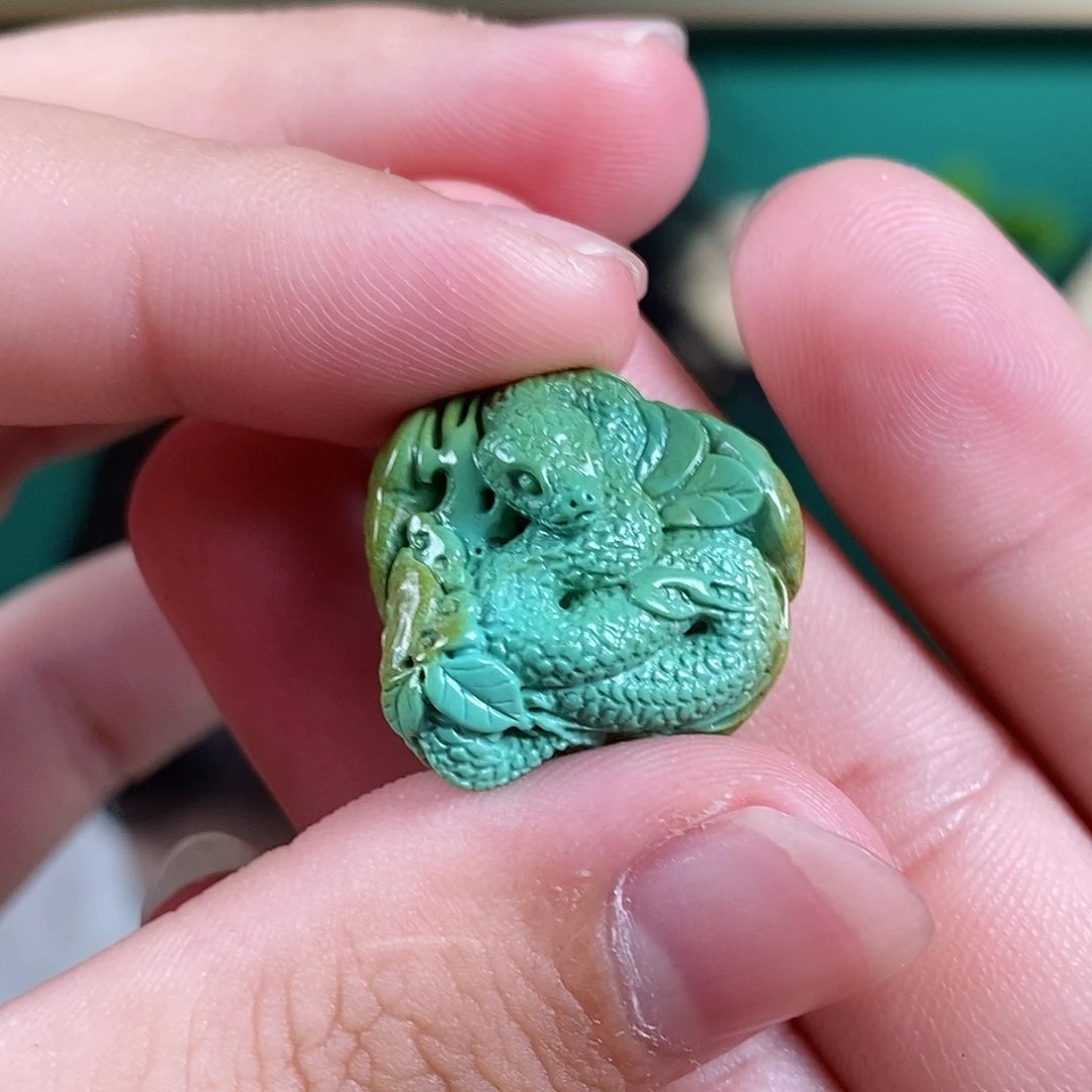 绿松石珠宝奇石未镶嵌