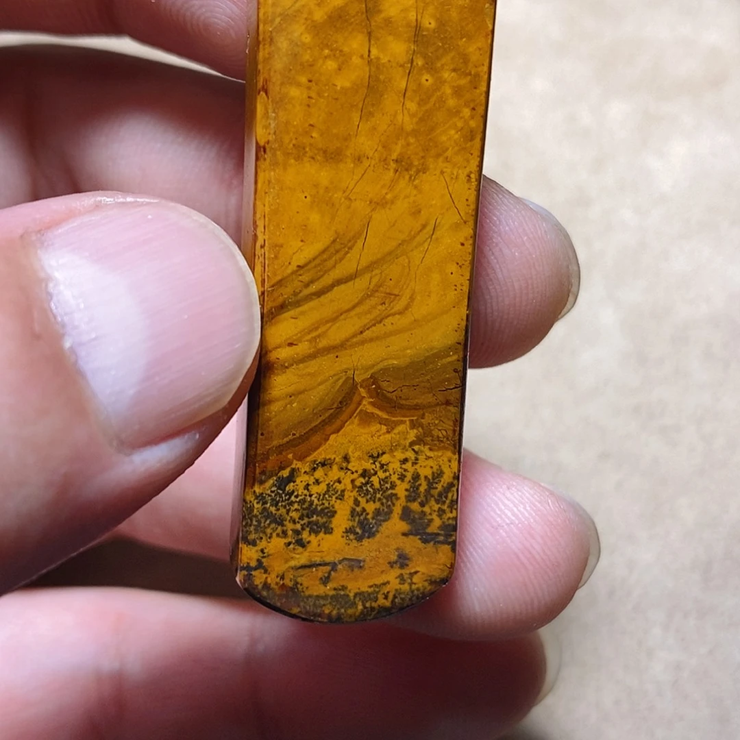 玛瑙/玉髓颈饰未镶嵌老**匠