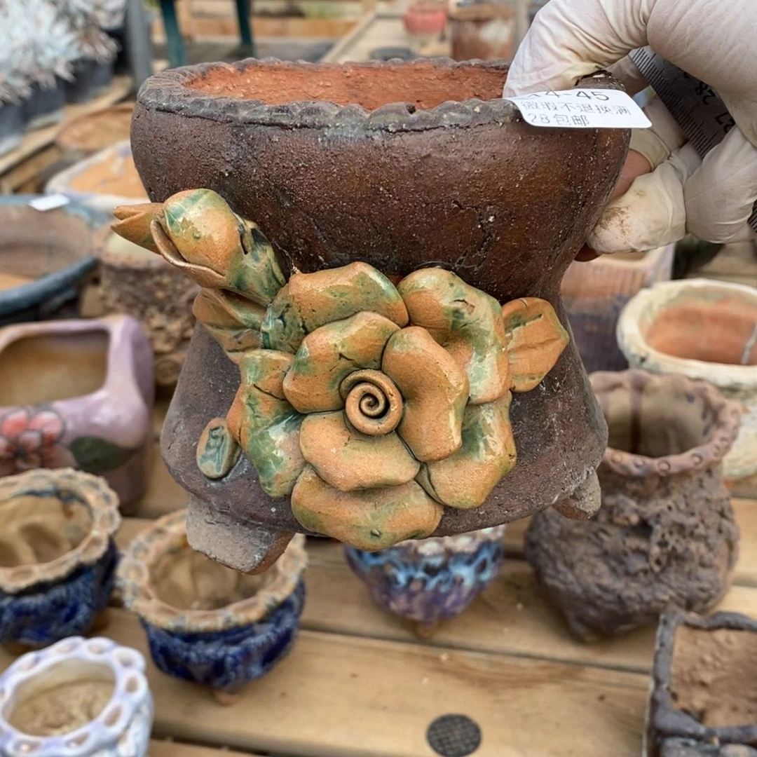 木**兰45号多肉盆一个漂亮