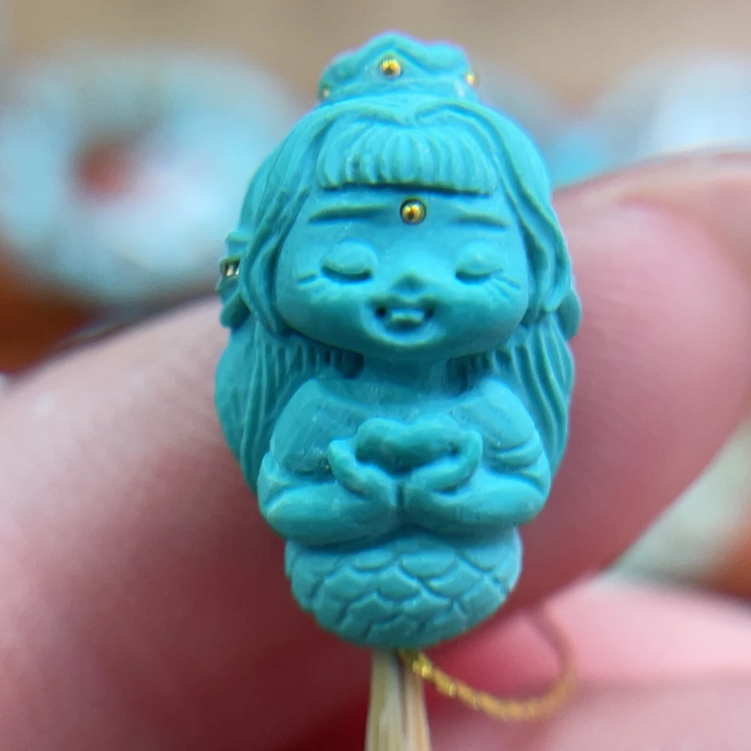 未镶嵌绿松石珠宝奇石